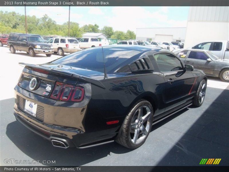 Black / Roush Black 2013 Ford Mustang Roush Stage 3 Coupe