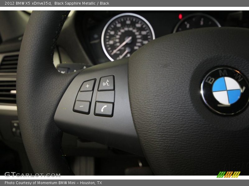 Black Sapphire Metallic / Black 2012 BMW X5 xDrive35d