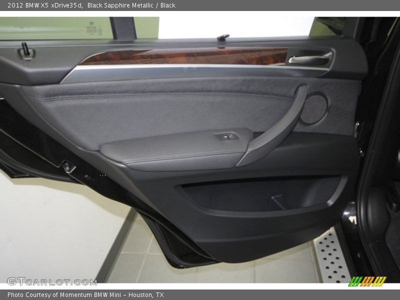 Black Sapphire Metallic / Black 2012 BMW X5 xDrive35d