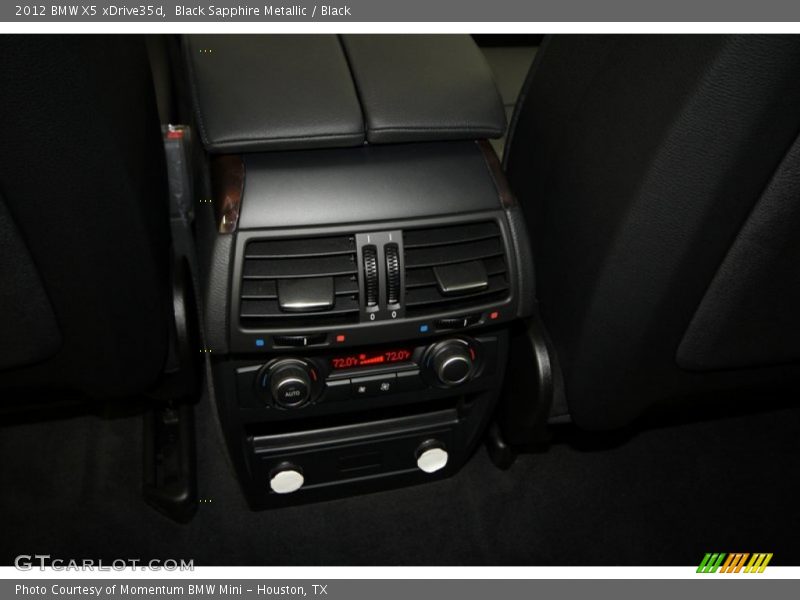 Black Sapphire Metallic / Black 2012 BMW X5 xDrive35d