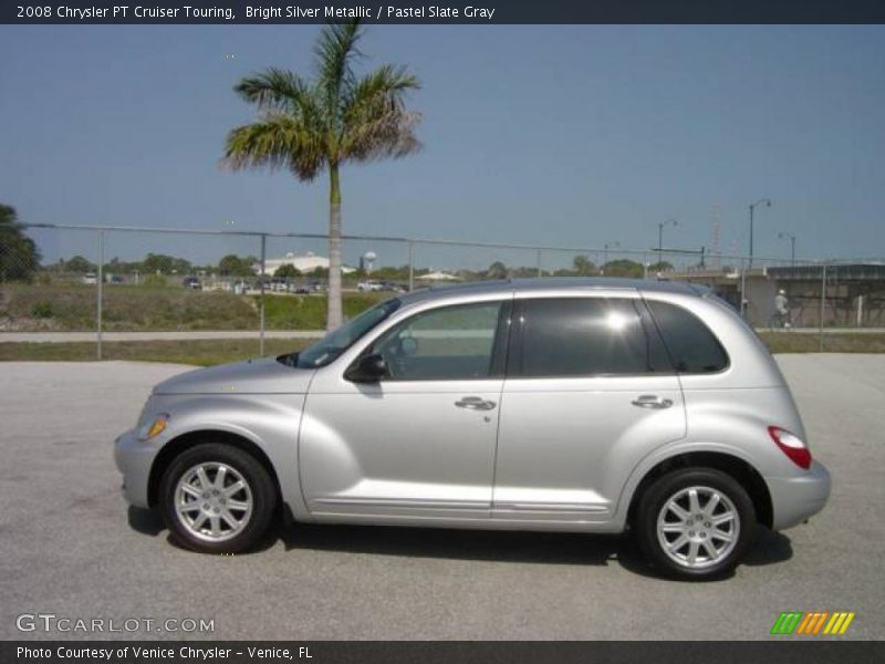 Bright Silver Metallic / Pastel Slate Gray 2008 Chrysler PT Cruiser Touring