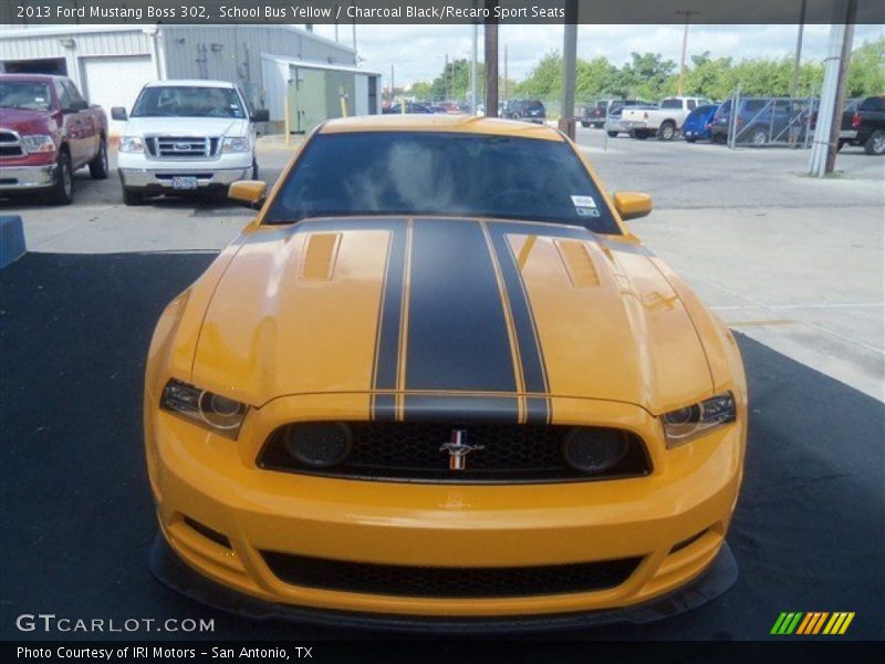  2013 Mustang Boss 302 School Bus Yellow