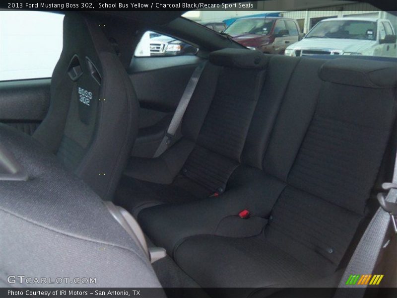 School Bus Yellow / Charcoal Black/Recaro Sport Seats 2013 Ford Mustang Boss 302