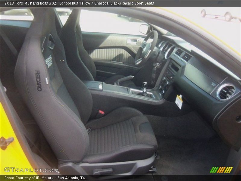  2013 Mustang Boss 302 Charcoal Black/Recaro Sport Seats Interior