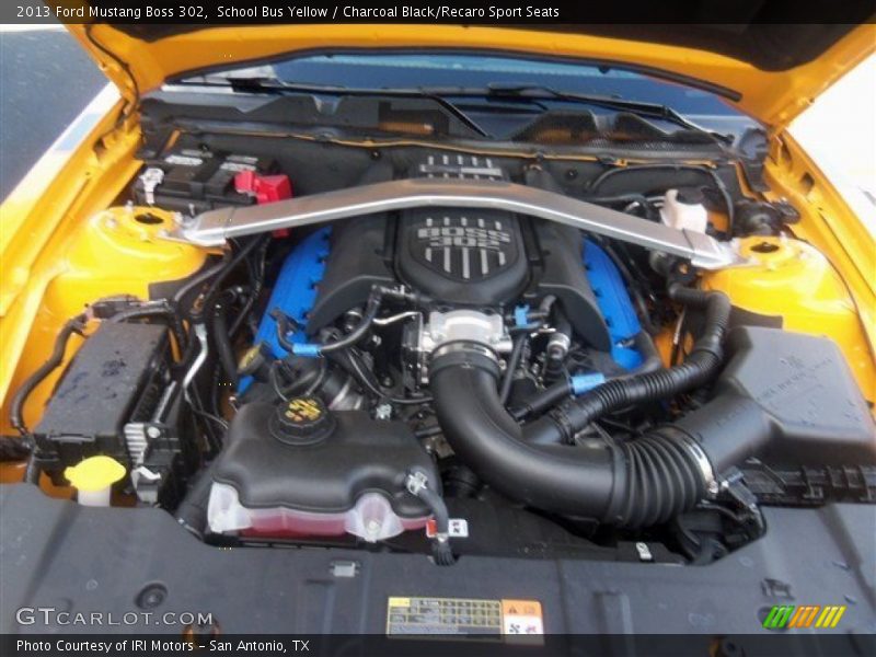  2013 Mustang Boss 302 Engine - 5.0 Liter 302 Hi-Po DOHC 32-Valve Ti-VCT V8