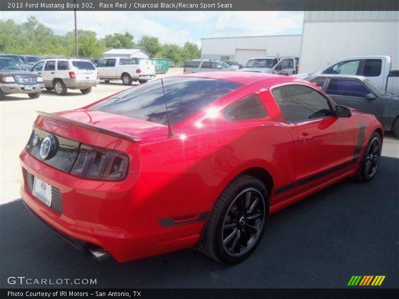 Race Red / Charcoal Black/Recaro Sport Seats 2013 Ford Mustang Boss 302
