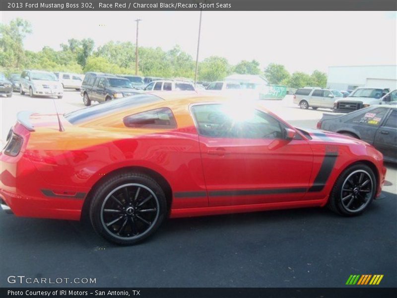 Race Red / Charcoal Black/Recaro Sport Seats 2013 Ford Mustang Boss 302