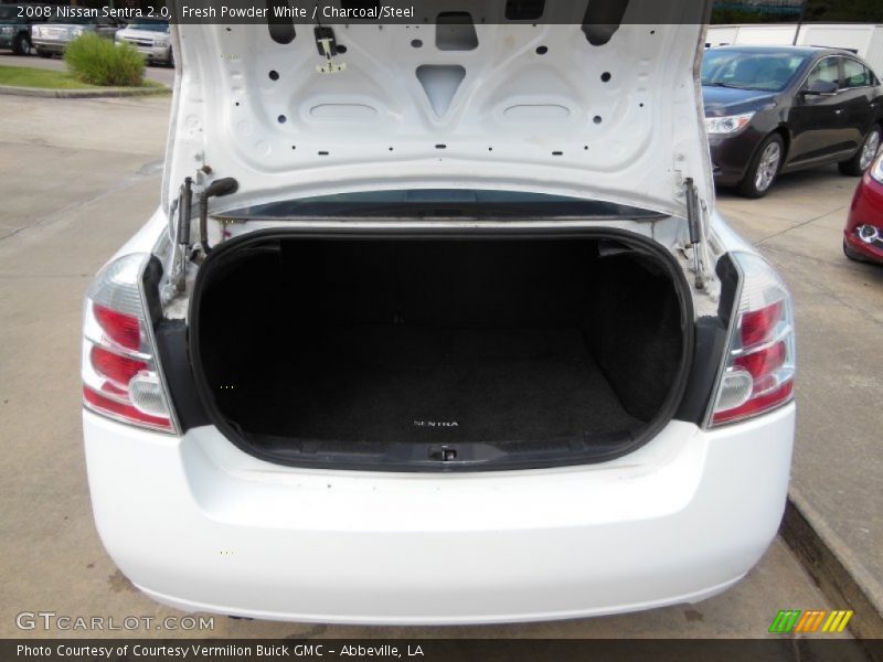 Fresh Powder White / Charcoal/Steel 2008 Nissan Sentra 2.0
