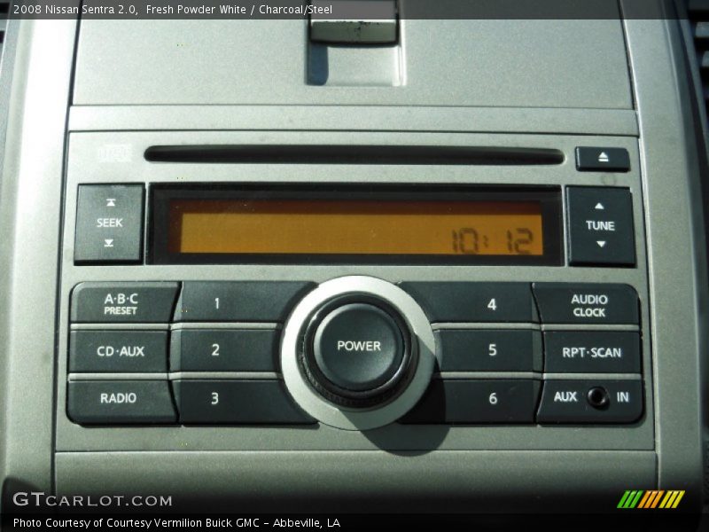 Fresh Powder White / Charcoal/Steel 2008 Nissan Sentra 2.0