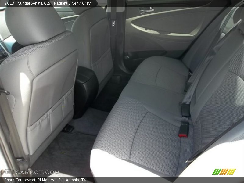 Radiant Silver / Gray 2013 Hyundai Sonata GLS