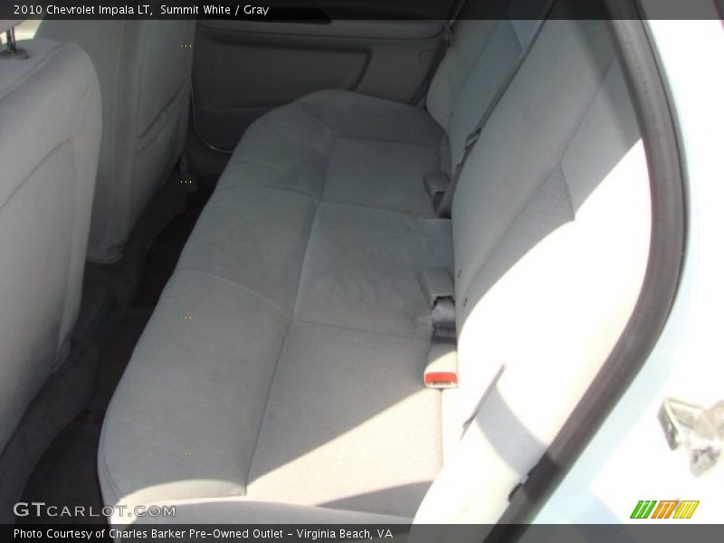 Summit White / Gray 2010 Chevrolet Impala LT