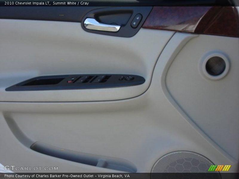 Summit White / Gray 2010 Chevrolet Impala LT