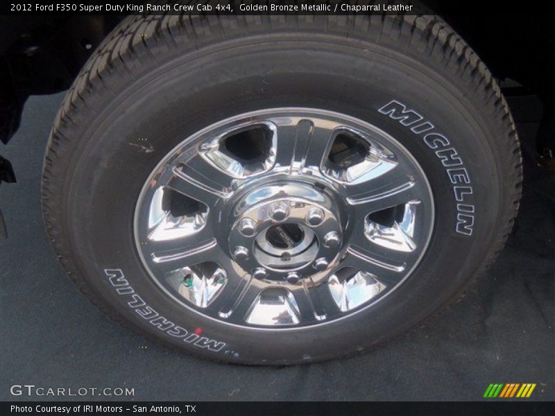  2012 F350 Super Duty King Ranch Crew Cab 4x4 Wheel