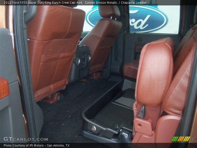 2012 F350 Super Duty King Ranch Crew Cab 4x4 Chaparral Leather Interior