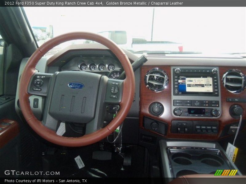 Dashboard of 2012 F350 Super Duty King Ranch Crew Cab 4x4