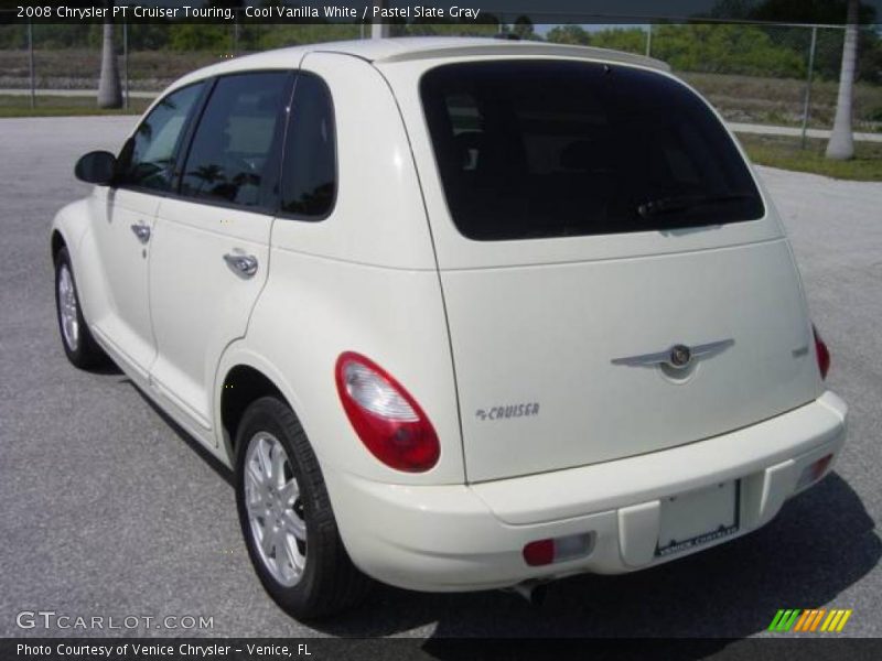 Cool Vanilla White / Pastel Slate Gray 2008 Chrysler PT Cruiser Touring