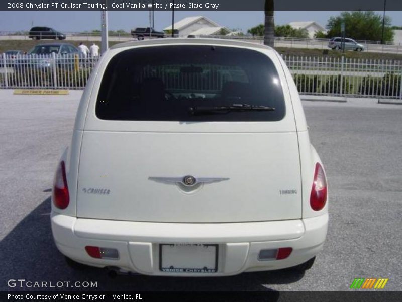 Cool Vanilla White / Pastel Slate Gray 2008 Chrysler PT Cruiser Touring