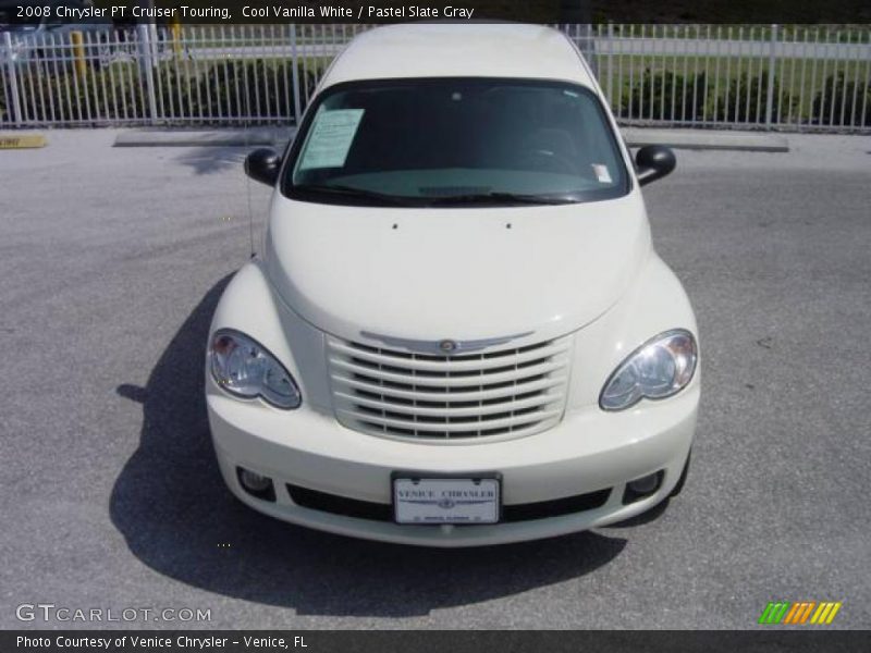 Cool Vanilla White / Pastel Slate Gray 2008 Chrysler PT Cruiser Touring
