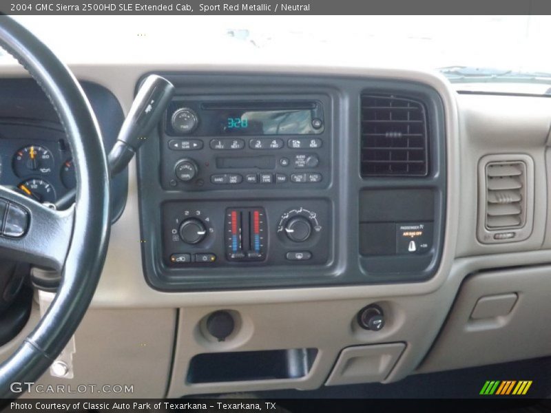 Sport Red Metallic / Neutral 2004 GMC Sierra 2500HD SLE Extended Cab