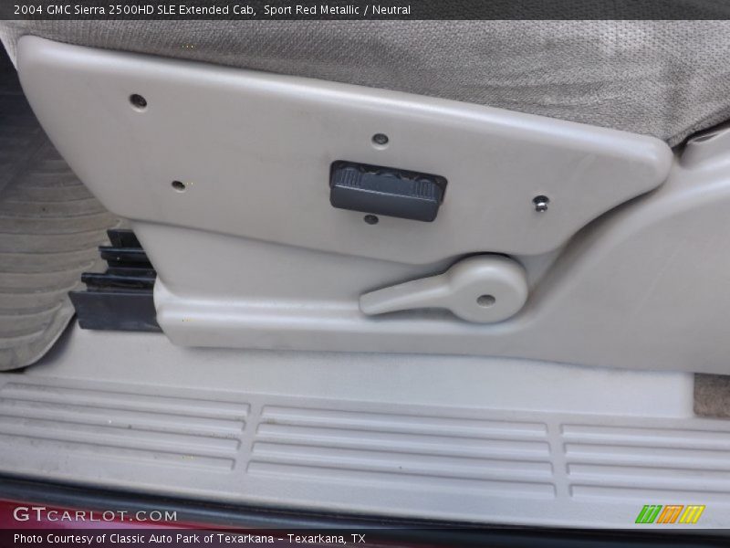 Sport Red Metallic / Neutral 2004 GMC Sierra 2500HD SLE Extended Cab