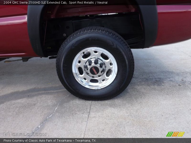 Sport Red Metallic / Neutral 2004 GMC Sierra 2500HD SLE Extended Cab