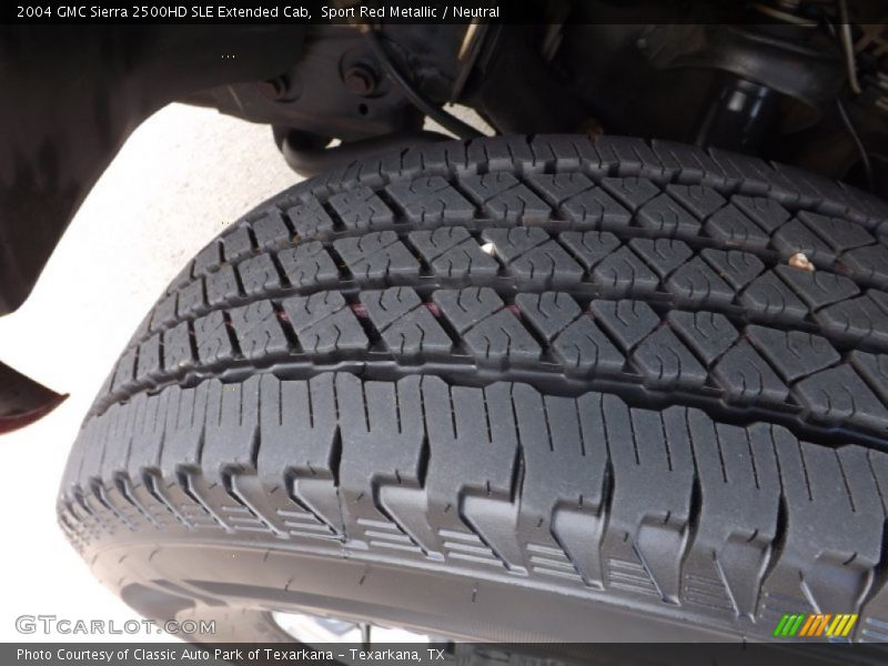 Sport Red Metallic / Neutral 2004 GMC Sierra 2500HD SLE Extended Cab