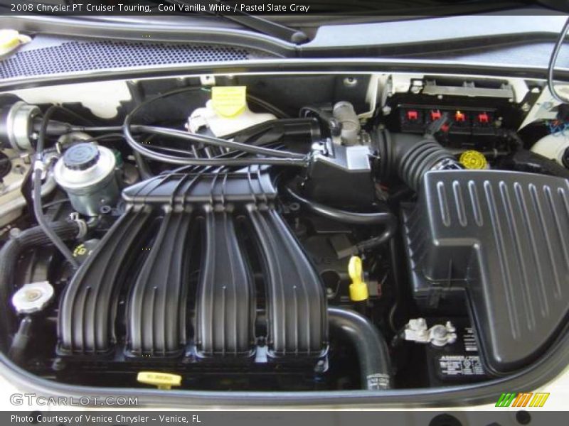 Cool Vanilla White / Pastel Slate Gray 2008 Chrysler PT Cruiser Touring