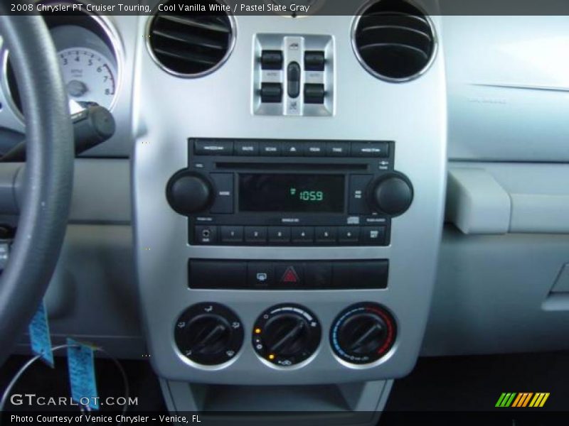 Cool Vanilla White / Pastel Slate Gray 2008 Chrysler PT Cruiser Touring