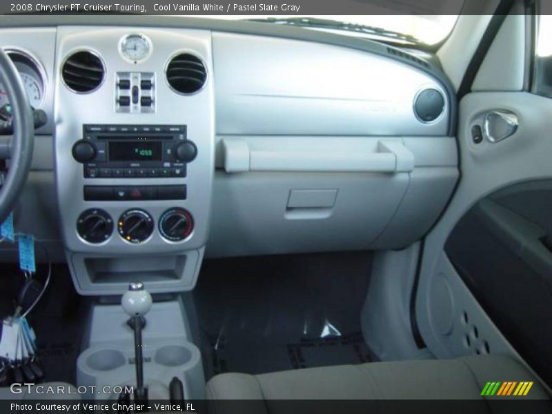 Cool Vanilla White / Pastel Slate Gray 2008 Chrysler PT Cruiser Touring