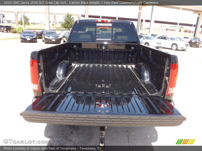 Carbon Black Metallic / Very Dark Cashmere/Light Cashmere 2010 GMC Sierra 1500 SLT Crew Cab 4x4