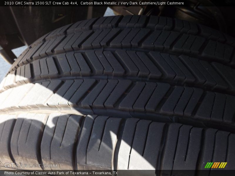 Carbon Black Metallic / Very Dark Cashmere/Light Cashmere 2010 GMC Sierra 1500 SLT Crew Cab 4x4