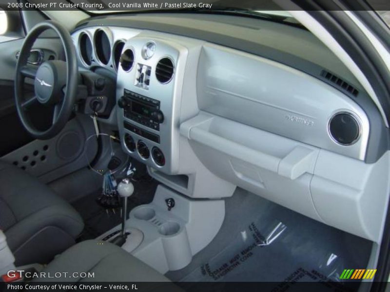 Cool Vanilla White / Pastel Slate Gray 2008 Chrysler PT Cruiser Touring