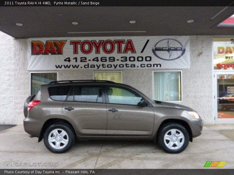 Pyrite Metallic / Sand Beige 2011 Toyota RAV4 I4 4WD