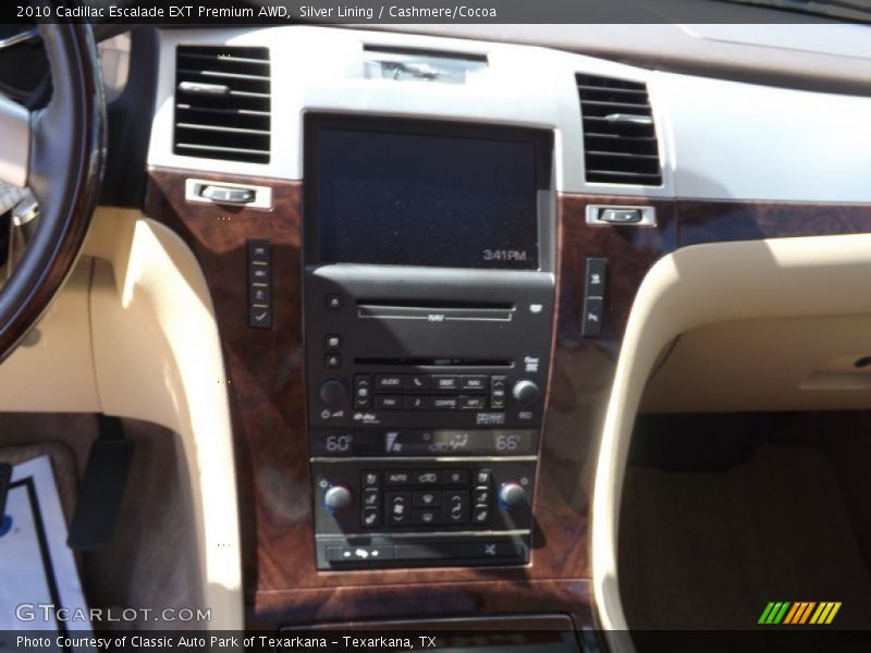 Silver Lining / Cashmere/Cocoa 2010 Cadillac Escalade EXT Premium AWD