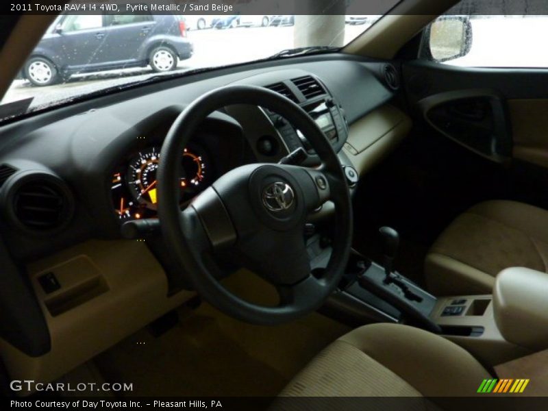 Pyrite Metallic / Sand Beige 2011 Toyota RAV4 I4 4WD