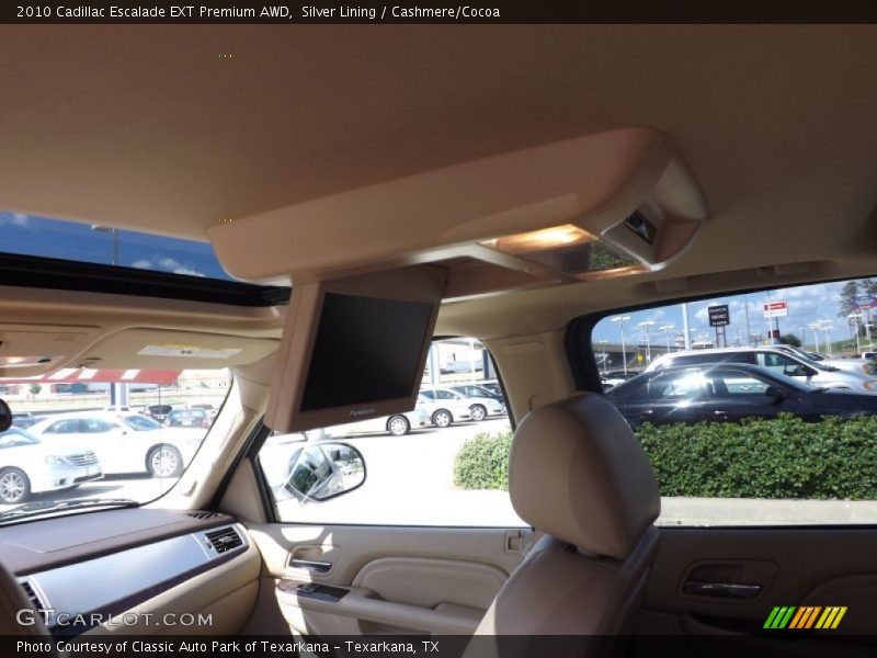 Silver Lining / Cashmere/Cocoa 2010 Cadillac Escalade EXT Premium AWD