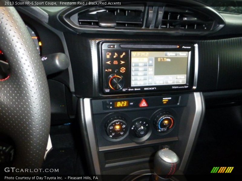 Controls of 2013 FR-S Sport Coupe