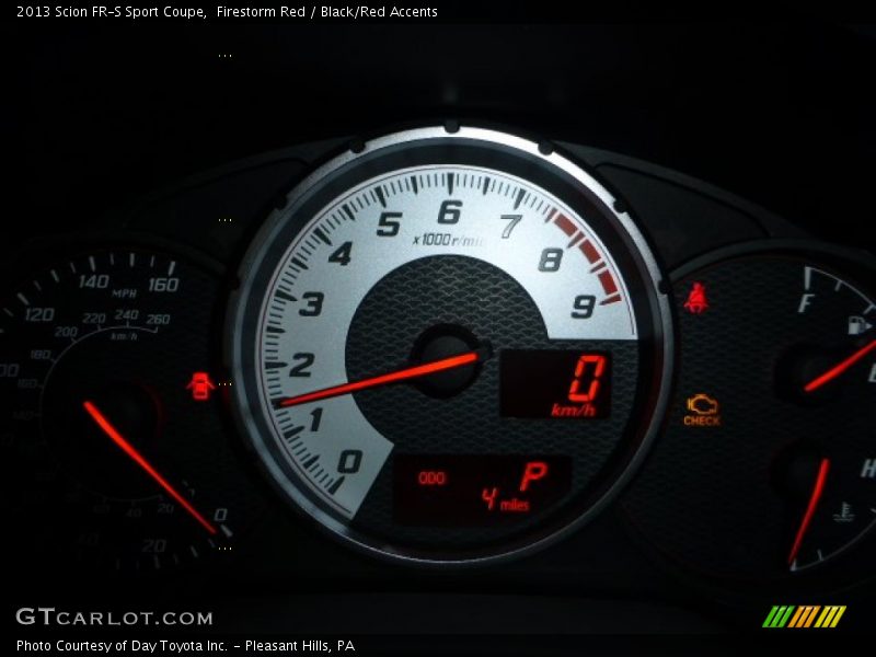  2013 FR-S Sport Coupe Sport Coupe Gauges