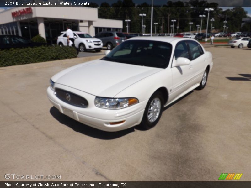 White / Graphite 2004 Buick LeSabre Custom