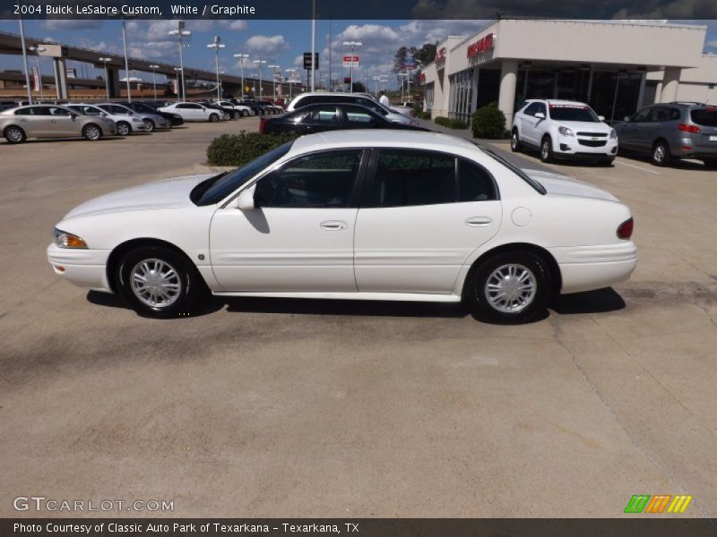 White / Graphite 2004 Buick LeSabre Custom