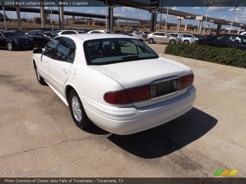 White / Graphite 2004 Buick LeSabre Custom