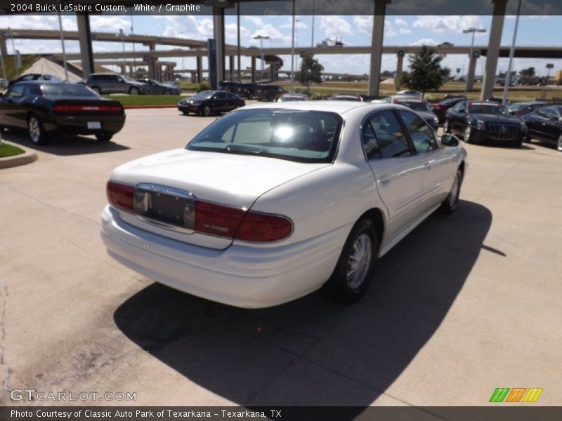 White / Graphite 2004 Buick LeSabre Custom