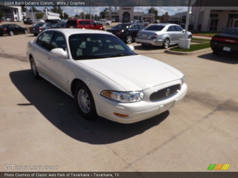 White / Graphite 2004 Buick LeSabre Custom