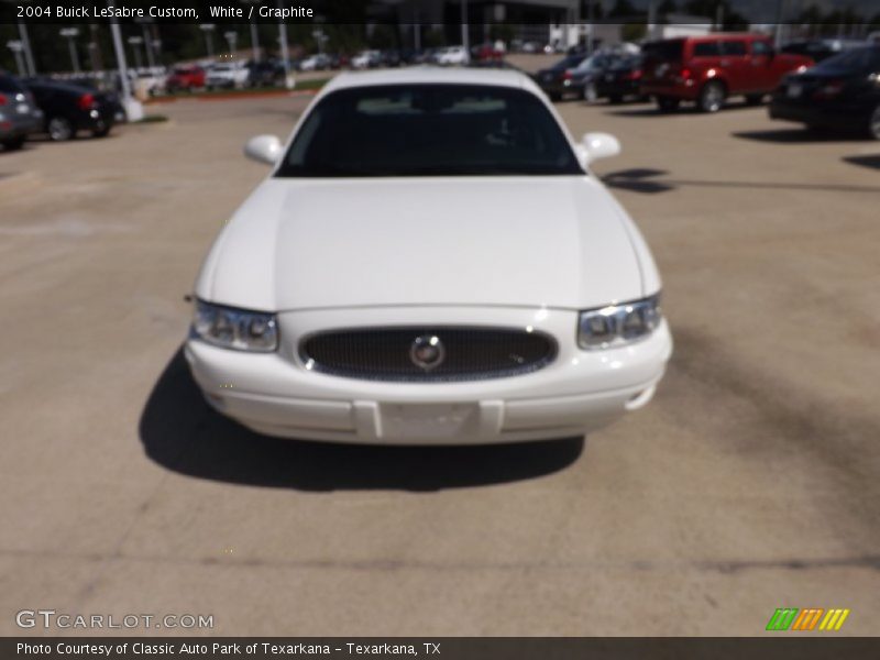 White / Graphite 2004 Buick LeSabre Custom