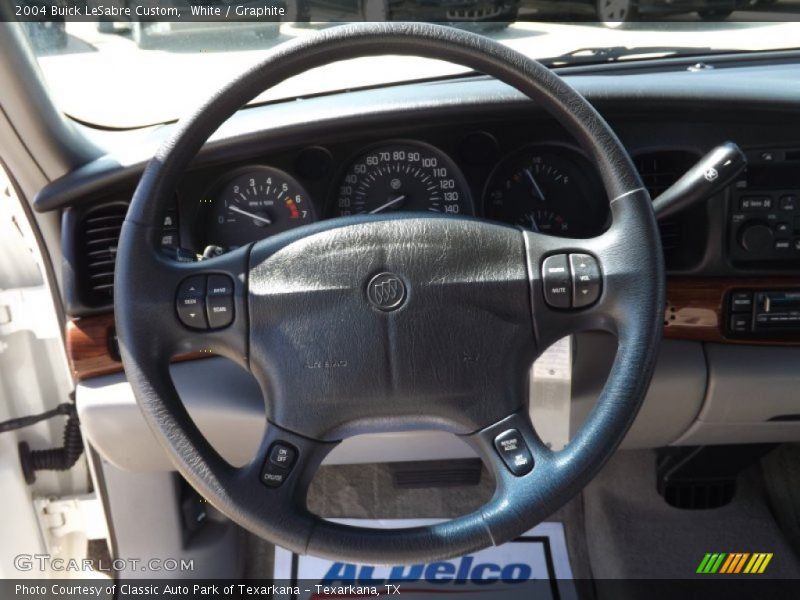 White / Graphite 2004 Buick LeSabre Custom