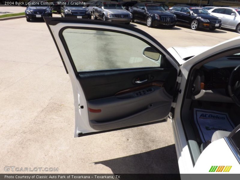 White / Graphite 2004 Buick LeSabre Custom