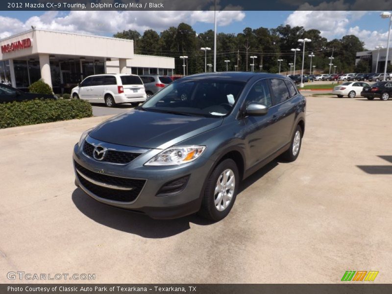Dolphin Gray Mica / Black 2012 Mazda CX-9 Touring