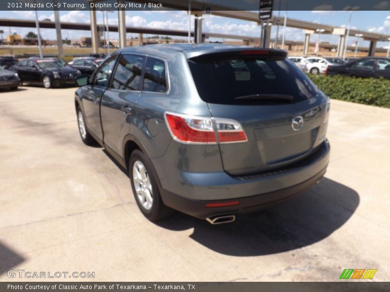 Dolphin Gray Mica / Black 2012 Mazda CX-9 Touring
