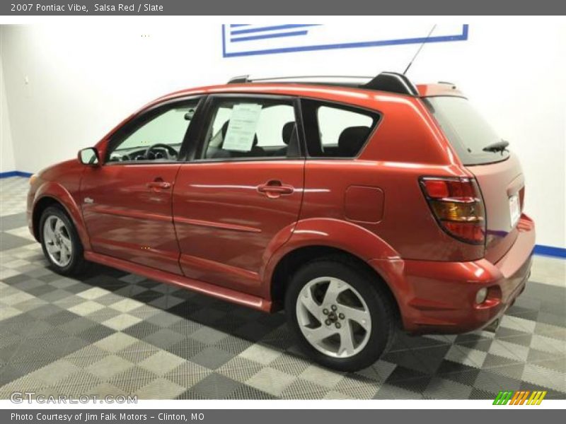 Salsa Red / Slate 2007 Pontiac Vibe