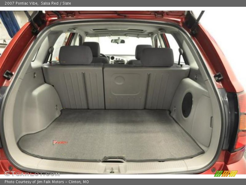 Salsa Red / Slate 2007 Pontiac Vibe